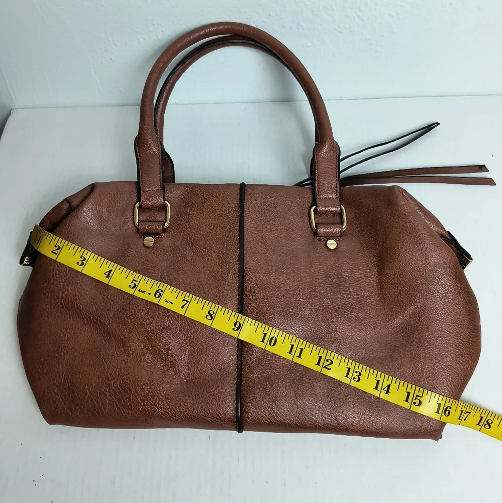 Aldo Brown Satchel Handbags Vintage Style